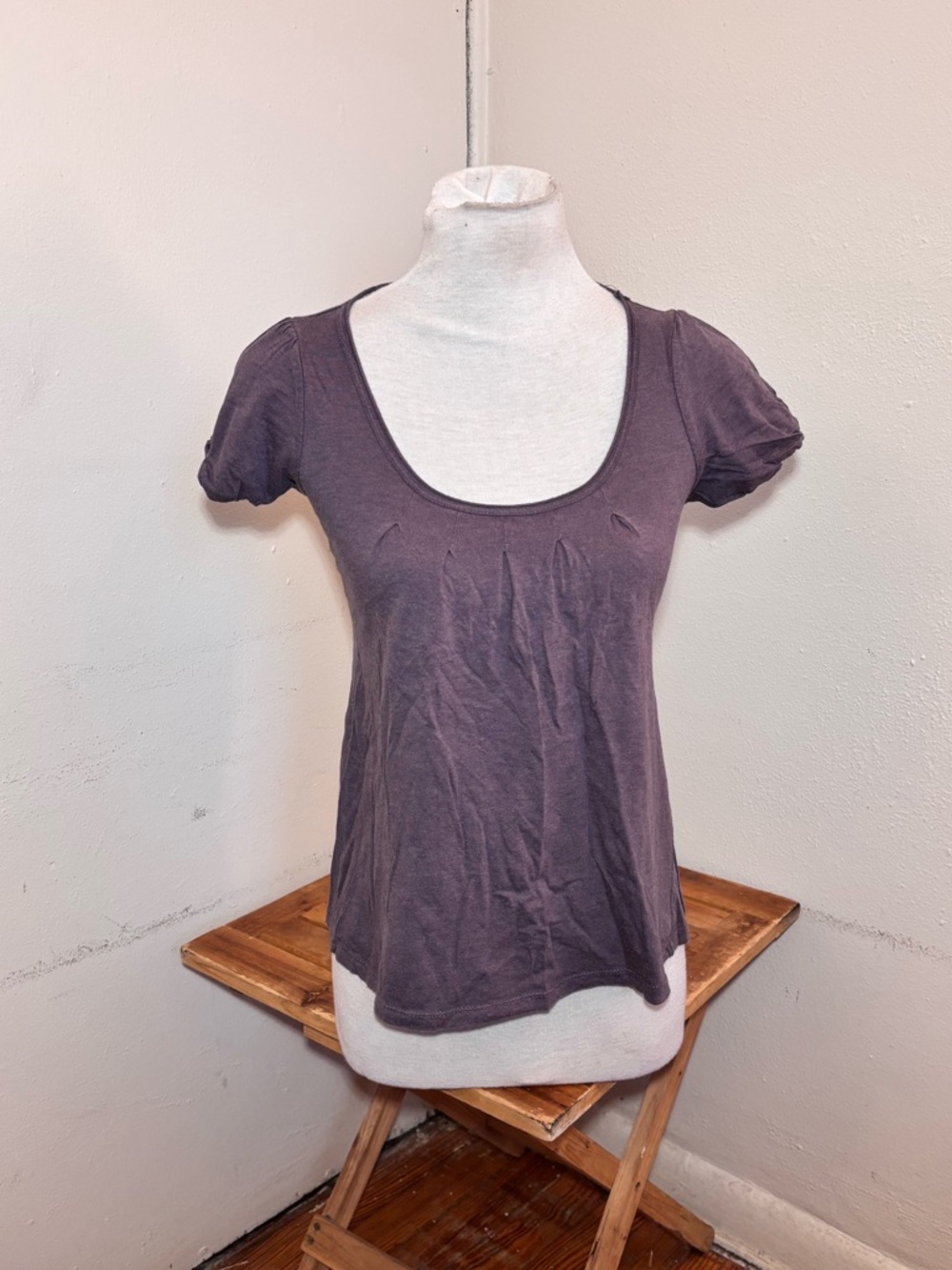Poof Excellence Puff Sleeve Crop Top